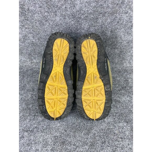 Apis Mt Emey Hiking Boot Youth 4 Green Mid Ankle Adjustable Strap Laces 3305-7H - Picture 6 of 7